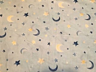 Pottery Barn Kids Stars Moons Twin Duvet Cover Rare Hard To Find