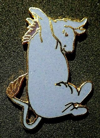 Rare Vintage " Eeyore " Pin Badge Winnie - The - Pooh Books By A.  A.  Milne.
