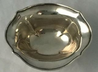 American Sterling Silver Compote By Webster 5 1/4 " X 4 1/2 " 68 G Vg