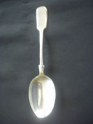 Vintage Silver Plated Fiddleback Table / Serving Spoon George Woodhead & Son