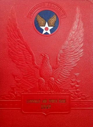 Rare 1949 James Connally Air Force Base Training Command Yearbook