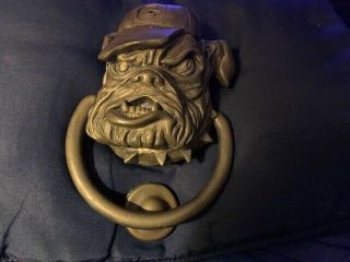 Georgia Bulldogs Vintage Brass Door Knocker - Very Rare 3