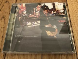 Pj Harvey Hand Signed Cd Rare Autograph Stories From The City