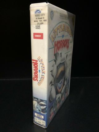 VHS RARE FIND HORROR (LITTLE SHOP OF HORRORS) 1987 WARNER HOME VIDEO RELEASE 2