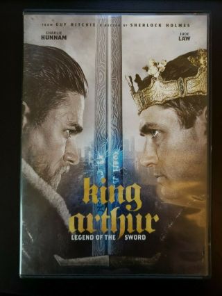 King Arthur Legend Of The Sword Rare Dvd With Case & Artwork Buy 2 Get 1