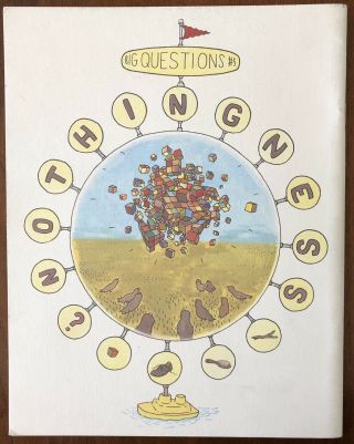 Big Questions No.  5 Nothingness By Anders Nilsen Rare 2002