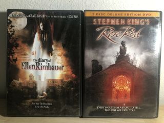Rose Red And Diary Of Ellen Rimbauer Oop Dvd Rare Stephen King Horror