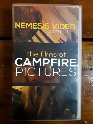 Campfire Pictures Vhs Nemesis Video Cult Rare Slasher Horror Sov 3 Shorts