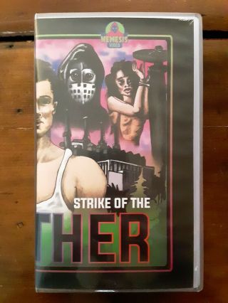 Strike Of The Panther Vhs Nemesis Video Sov Horror Martial Arts Cult Rare Oop.