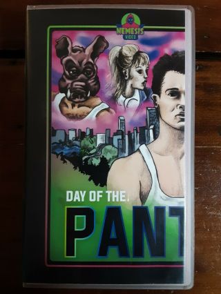Day Of The Panther Vhs Nemesis Video Horror Sov Oop Cult Rare Martial Arts Htf