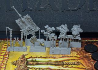 Forge World Dwarf Command Oop Rare Warhammer