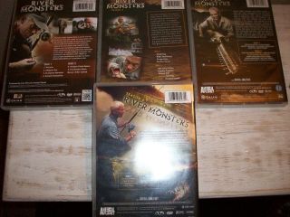 River Monsters DVD Seasons 1 - 4 Rare 2