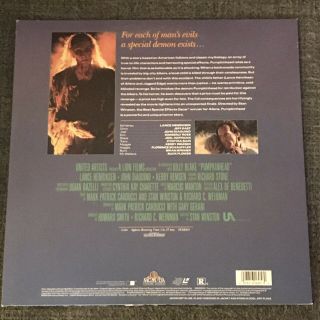 Rare Horror Movie Laserdisc Pumpkinhead Lance Henriksen Jeff East Stan Winston 2