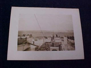 Rare Orig Ww2 Real Photo " D - Day " Touch Down D - Day
