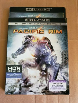 Pacific Rim: W/rare Slipcover (4k Ultra Hd & Blu - Ray)