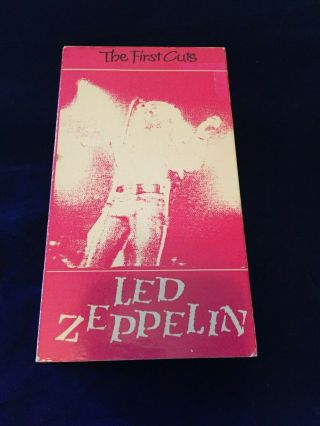 Led Zeppelin Very Rare The First Cuts Of The Song Remains The Same (vhs,  1990)