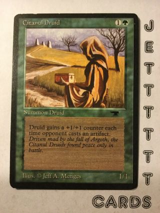 Citanul Druid Antiquities Lightly Played Magic ¥ Actual Pics ¥ A1