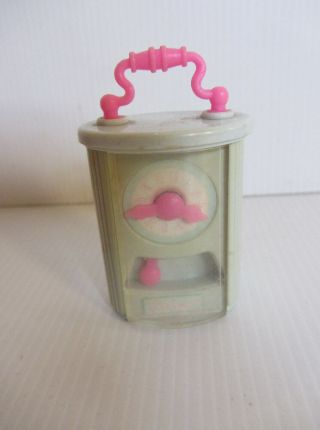 Vintage Barbie Doll Accessory Action Accents Wind - Up Mantel Clock (1989)