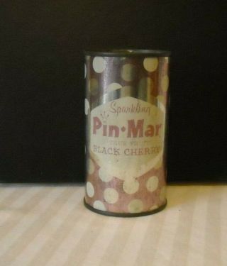 Rare Pin Mar True Fruit Black Cherry Flat Top Pop Can - Pre Zip 1959