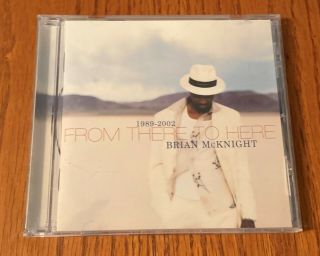 Brian Mcknight " From There To Here 1989 - 2002 " Rare 2002 Usa Cd Album