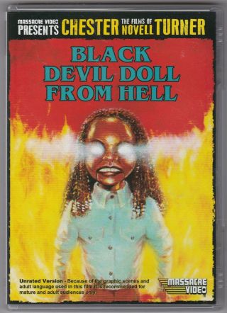 Black Devil Doll From Hell Dvd Cult Grindhouse Drive - In Massacre Video Oop Rare