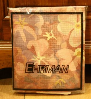 EHRMAN POLYANTHUS tapestry NEEDLEPOINT KIT EARLY VINTAGE RARE Embroiderers Guild 2
