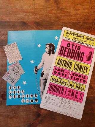 Rare Otis Redding Programme,  Hand Bill Flyer Etc 1967