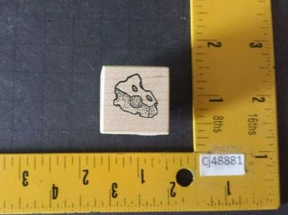 House Mouse Rubber Stamp Piece Of Cheese A3619 Small,  Rare And Cute