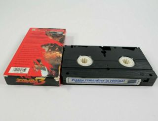 Zombi 3 Movie Rare OOP VHS 2002 Cult Horror Trash Video Tape Lucio Fulci 3
