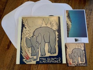The Glow Pt.  2 By The Microphones Lp Record,  Rare Cd Complete Shape
