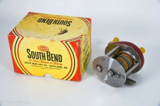 South Bend Smooth Cast Direct Driver 900 Antique Fishing Reel 3
