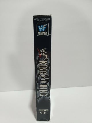 WWF King of the Ring VHS Video Tape 1999 RARE VS Federation Championship Match 3