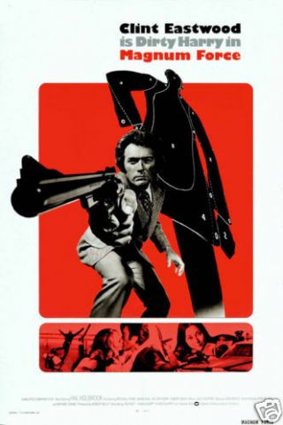 Magnum Force Clint Eastwood Vintage Movie Poster Print 22