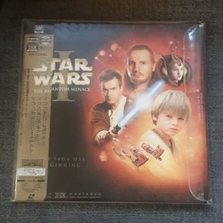Star Wars Episode 1 The Phantom Menace Laserdisc Japan With Obi Rare
