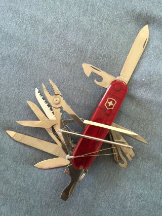 Victorinox Craftsman Swiss Army Knife,  Discontinued,  Rare
