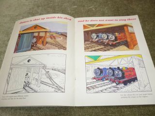 RARE James Red Engine REV W Awdry Painting Book 2 Railway Childrens 3