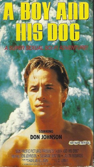 Vhs: A Boy And His Dog.  Don Johnson Rare Cult Sci - Fi