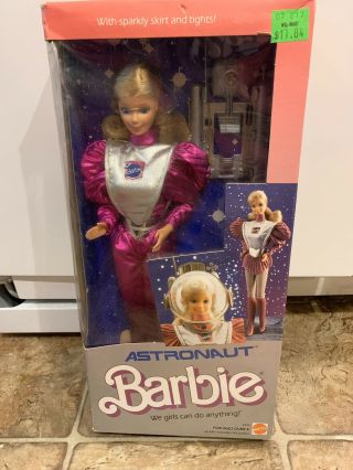 Vintage Mattel 1985 Astronaut Barbie Doll No.  2449