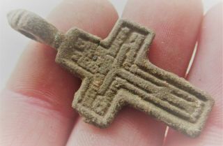 Late Medieval Religious Crucifix Cross Pendant Wearable