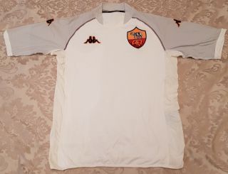 Rare Kappa As Roma Away Shirt 2002 Xl But Fits Large (italia Italy 2000 