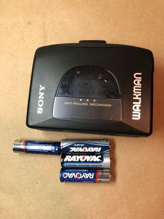 Rare Sony Walkman Wm - Ex10 Portable Cassette Player Belt Clip Supper