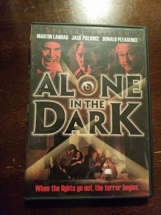 Alone In The Dark Dvd,  2005 Jack Palance - Rare - Real Us Dvd,
