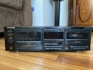 Pioneer Multi - Cassette Changer/recorder Ct - Wm77r - Vintage Rare -