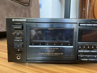Pioneer Multi - Cassette Changer/Recorder CT - WM77R - Vintage Rare - 2