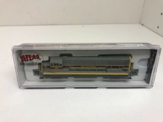 Rare Atlas N Scale 44702 U25b Diesel Train Engine Erie Lackawanna Unrun Box