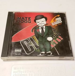 Nate Dogg G Funk Classics Vol 1 & 2 Us 2cd 1998 31 Tracks Rare