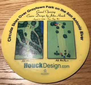 Rare Houck Design Full Color Penned Star Destroyer 172g Innova Disc Golf 9/10