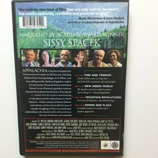 Appalachia:History Mountains People 4 DVD PBS Series Narrator Sissy Spacek Rare 2