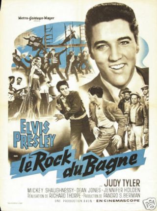Jailhouse Rock Elvis Presley Vintage Movie Poster 21