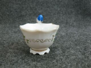 Miniature Teacup with Bird Hand Painted Made in Japan Marked A478 2